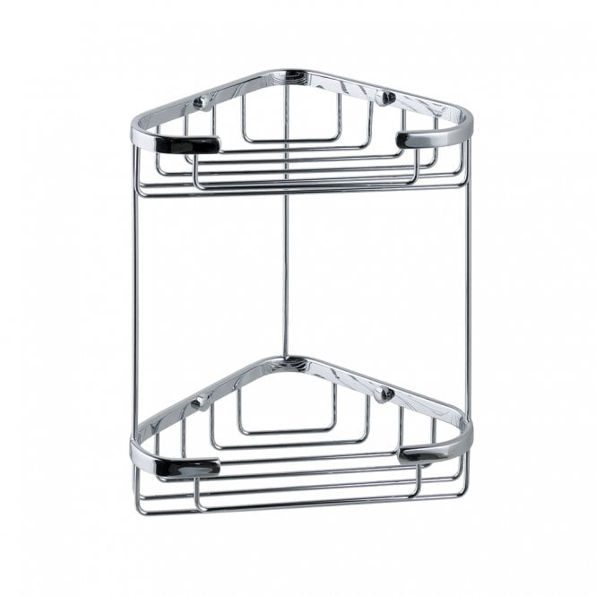 Eastbrook  Double Corner Basket 175mm x 175mm x 270mm Chrome   52.210