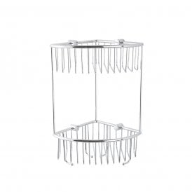 Eastbrook Double Corner Basket Chrome   52.202