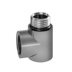 Eastbrook Dual Fuel Elbow Chrome   41.3003