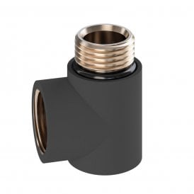 Eastbrook Dual Fuel Elbow Matt Anthracite   41.4043