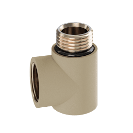Eastbrook Dual Fuel Elbow Matt Cappuccino   41.4042