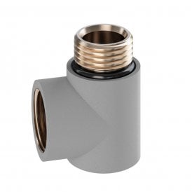 Eastbrook Dual Fuel Elbow Matt Grey   41.4041