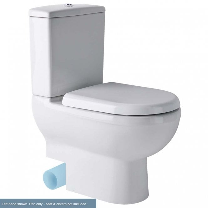 Eastbrook  Dura BTW CC Pan Right Hand Exit White   26.0051