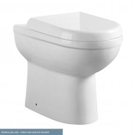 Eastbrook Dura BTW Comfort Height Rimless Pan White   26.0134