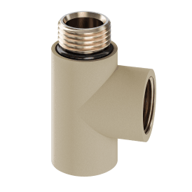 Eastbrook Element T Piece Matt Cappuccino   41.3032