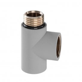 Eastbrook Element T Piece Matt Grey   41.3031