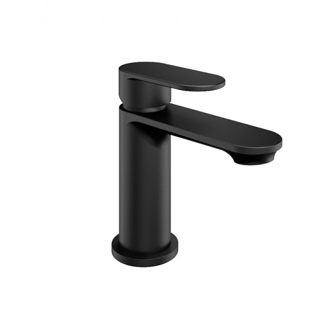 Eastbrook  Elsted Basin Tap With Waste Matt Black   93.1027