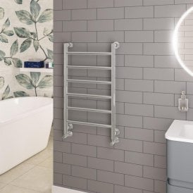 Eastbrook Eshton 800mm x 500mm Towel Rail Chrome   61.0058