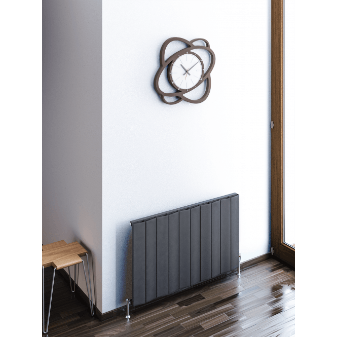 Eastbrook  Fairford 600mm x 375mm Aluminium Radiator Matt Anthracite   89.0223