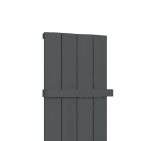 Eastbrook Fairford Towel Hanger 565mm Matt Anthracite   89.0321