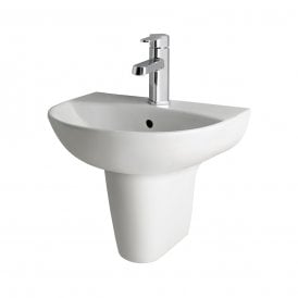 Eastbrook Farringdon/Northall Semi Ped White   26.0065