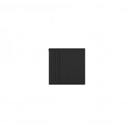 Eastbrook Flat Cover Plate 600mm x 600mm Matt Black   25.5061