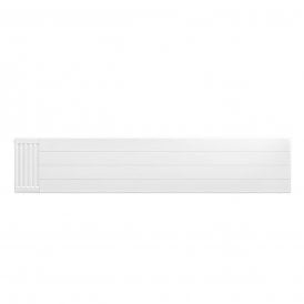 Eastbrook Flat Cover Plate With Lines 400mm x 2000mm Gloss White   25.5089