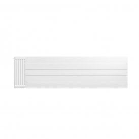 Eastbrook Flat Cover Plate With Lines 500mm x 1800mm Gloss White   25.5103