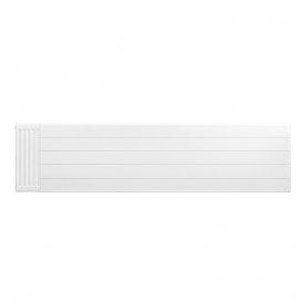 Eastbrook Flat Cover Plate With Lines 500mm x 2000mm Gloss White   25.5104