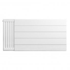 Eastbrook Flat Cover Plate With Lines 500mm x 700mm Gloss White   25.5093
