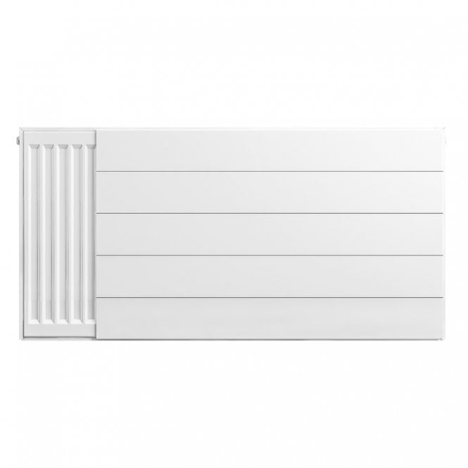 Eastbrook  Flat Cover Plate With Lines 500mm x 800mm Gloss White   25.5094