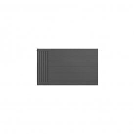 Eastbrook Flat Cover Plate With Lines 600mm x 1000mm Matt Anthracite   25.5123