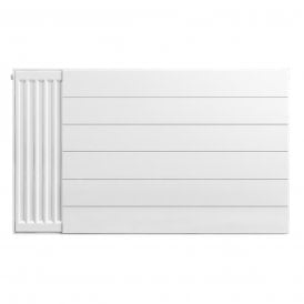 Eastbrook Flat Cover Plate With Lines 600mm x 1200mm Gloss White   25.5113