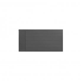 Eastbrook Flat Cover Plate With Lines 600mm x 1200mm Matt Anthracite   25.5124