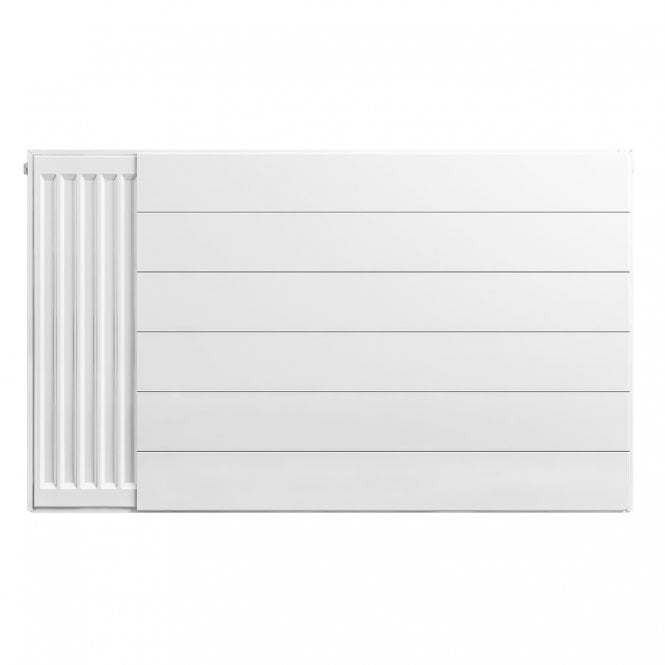 Eastbrook  Flat Cover Plate With Lines 600mm x 1400mm Gloss White   25.5115