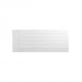 Eastbrook Flat Cover Plate With Lines 600mm x 1500mm Gloss White   25.5116