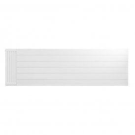Eastbrook Flat Cover Plate With Lines 600mm x 2000mm Gloss White   25.5119