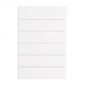 Eastbrook Flat Cover Plate With Lines 600mm x 400mm Gloss White   25.5105
