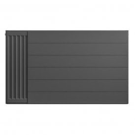 Eastbrook Flat Cover Plate With Lines 600mm x 400mm Matt Anthracite   25.5120