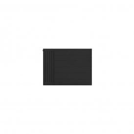Eastbrook Flat Cover Plate With Lines 600mm x 800mm Matt Black   25.5130