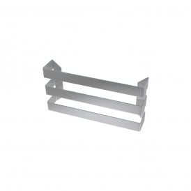 Eastbrook Flat Triple Towel Hanger 375mm Brushed Stainless Steel   101.0049