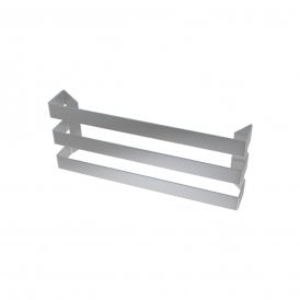 Eastbrook Flat Triple Towel Hanger 470mm Brushed Stainless Steel   101.0050
