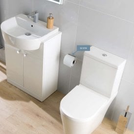 Eastbrook Genoa Covered Toilet Roll Holder Chrome   52.016
