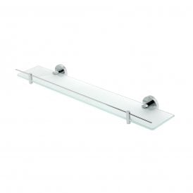 Eastbrook Genoa Glass Shelf With Barrier Chrome   52.008