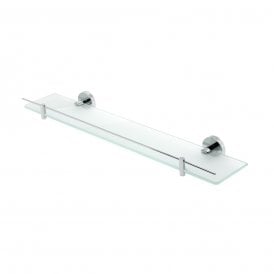 Eastbrook Genoa Glass Shelf With Barrier Chrome   52.008