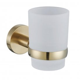 Eastbrook Genoa Tumbler Holder Brushed Brass 52.082