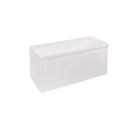 Eastbrook Grovely 100cm Wall Hung Unit High Gloss White 37.2110
