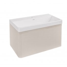 Eastbrook Grovely 80cm Wall Hung Unit 1 Drawer Cashmere   37.2071