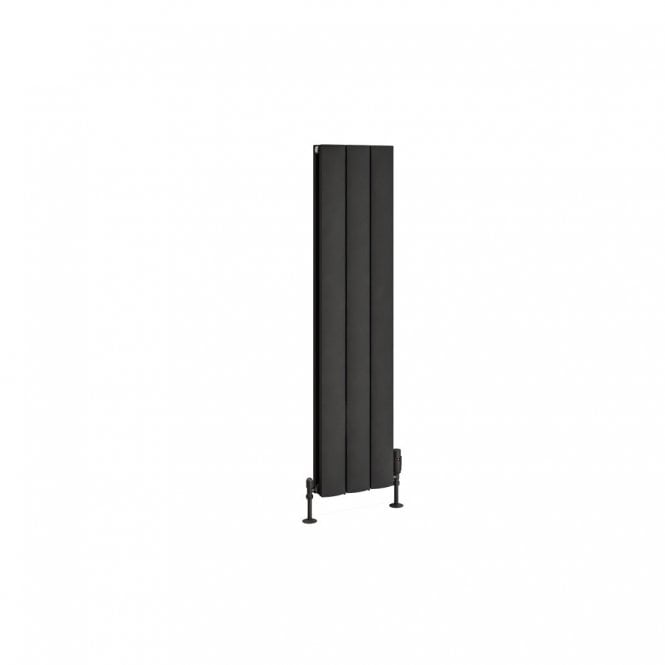 Eastbrook  Guardia 1200mm x 280mm Aluminium Radiator Matt Anthracite   86.0447