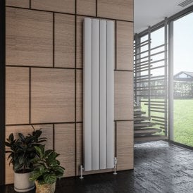 Eastbrook Guardia 1800mm x 375mm Aluminium Radiator Matt Grey   86.0190