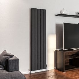 Eastbrook Guardia 1800mm x 470mm Aluminium Radiator Matt Anthracite   86.0036