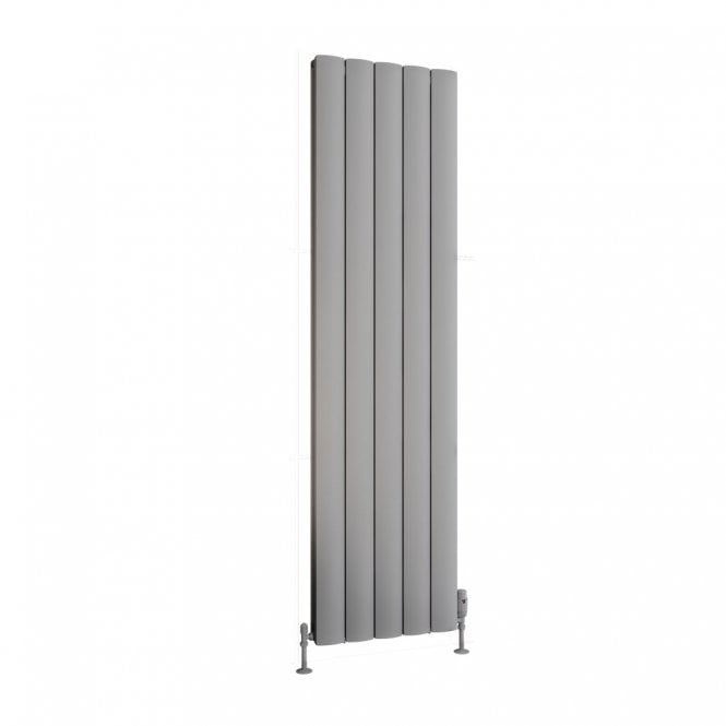 Eastbrook  Guardia 1800mm x 470mm Aluminium Radiator Matt Grey   86.0191
