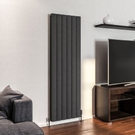 Eastbrook Guardia 1800mm x 565mm Aluminium Radiator Matt Anthracite   86.0293