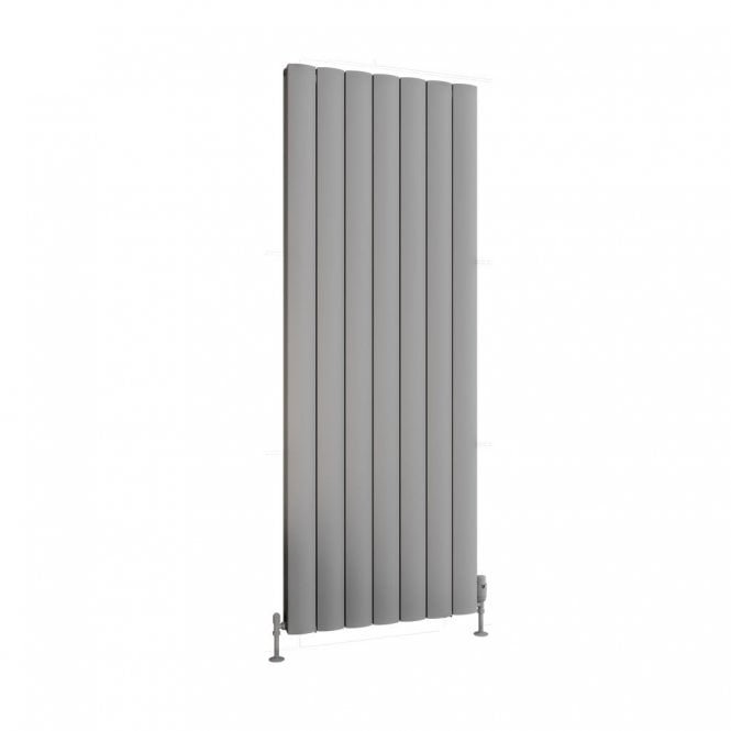 Eastbrook  Guardia 1800mm x 660mm Aluminium Radiator Matt Grey   86.0495