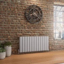 Eastbrook Guardia 600mm x 1230mm Aluminium Radiator Matt Grey   86.0196