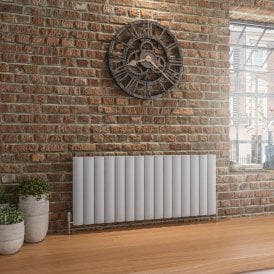 Eastbrook Guardia 600mm x 1420mm Aluminium Radiator Matt Grey   86.0197