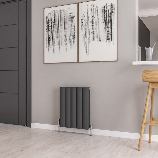 Eastbrook  Guardia 600mm x 470mm Aluminium Radiator Matt Anthracite   86.0039