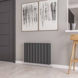 Eastbrook Guardia 600mm x 850mm Aluminium Radiator Matt Anthracite   86.0045