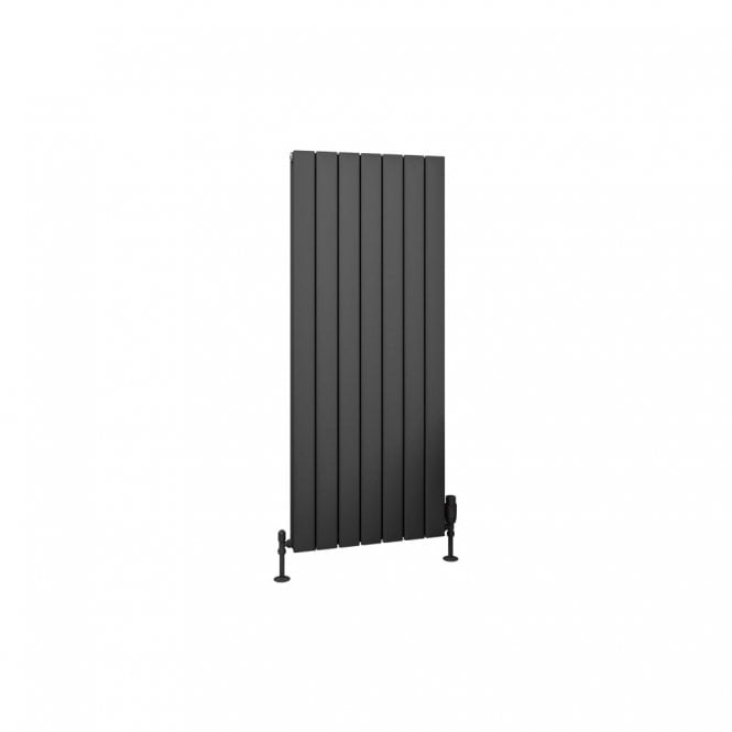 Eastbrook  Hadleigh 1200mm x 485mm Aluminium Radiator Matt Anthracite   86.0468