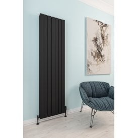 Eastbrook Hadleigh 1800mm x 275mm Aluminium Radiator Matt Black   86.0262